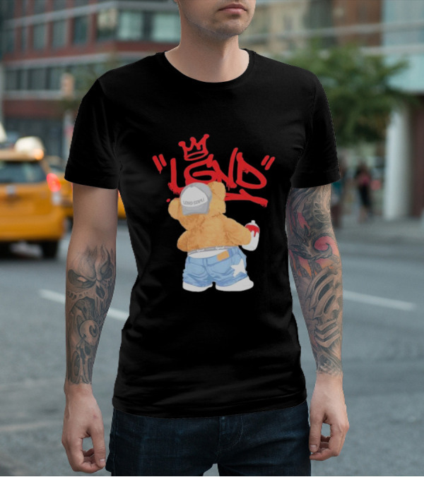 Tagger Bear LGND Lord Supply Graffiti T-Shirt