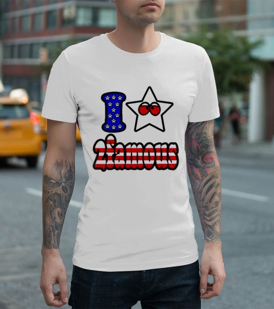 I Star 2Famous USA T-Shirt