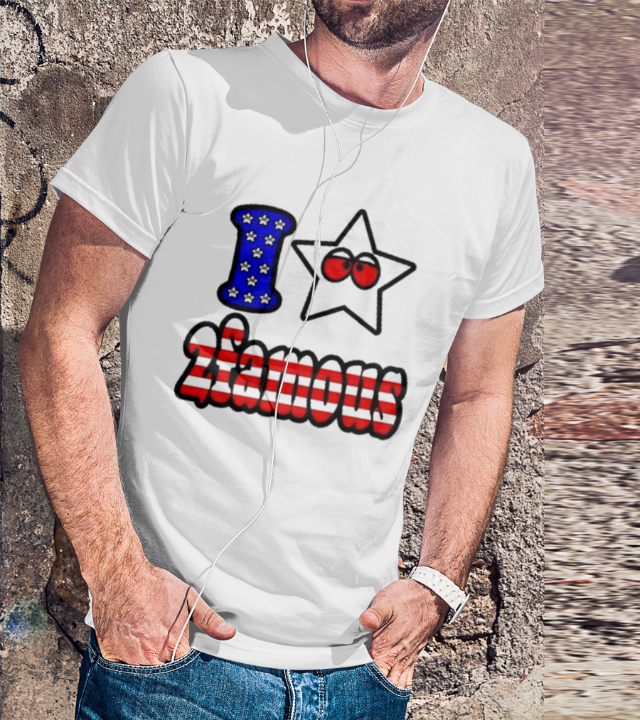 I Star 2Famous USA T-Shirt