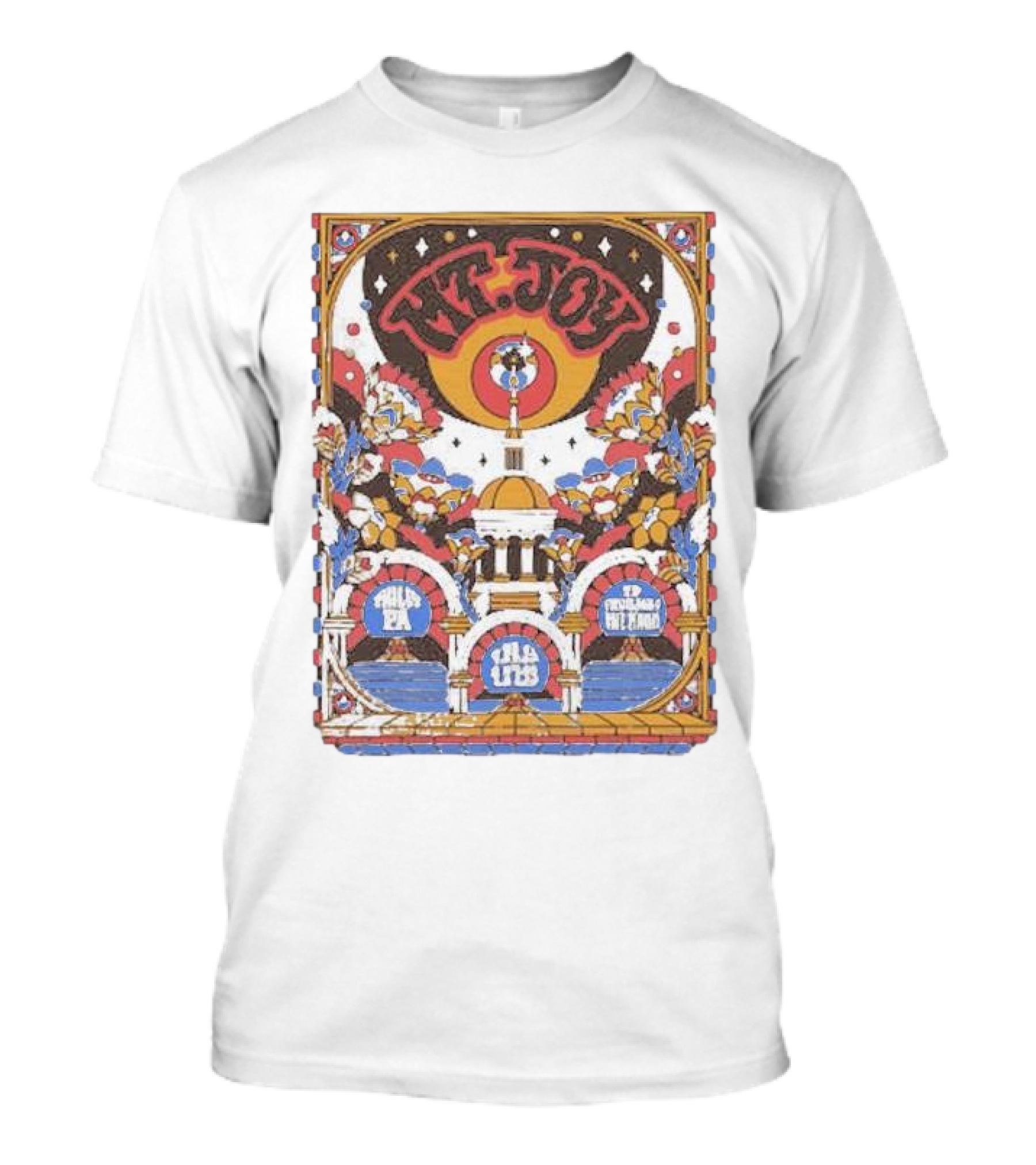 Mt Joy Homecoming Shows Philly PA September 26 27 2025 Tour Retro Psychedelic T-Shirt