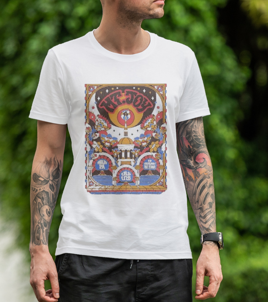 Mt Joy Homecoming Shows Philly PA September 26 27 2025 Tour Retro Psychedelic T-Shirt