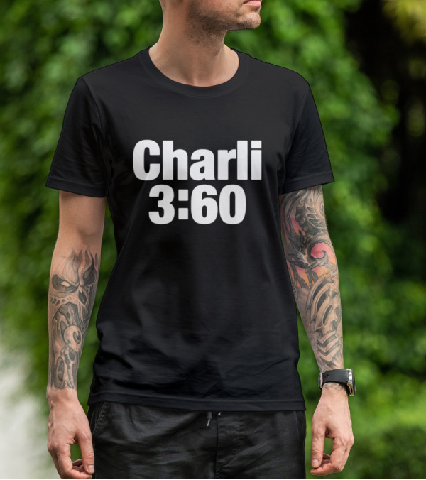 Charli 3:60 Black T-Shirt