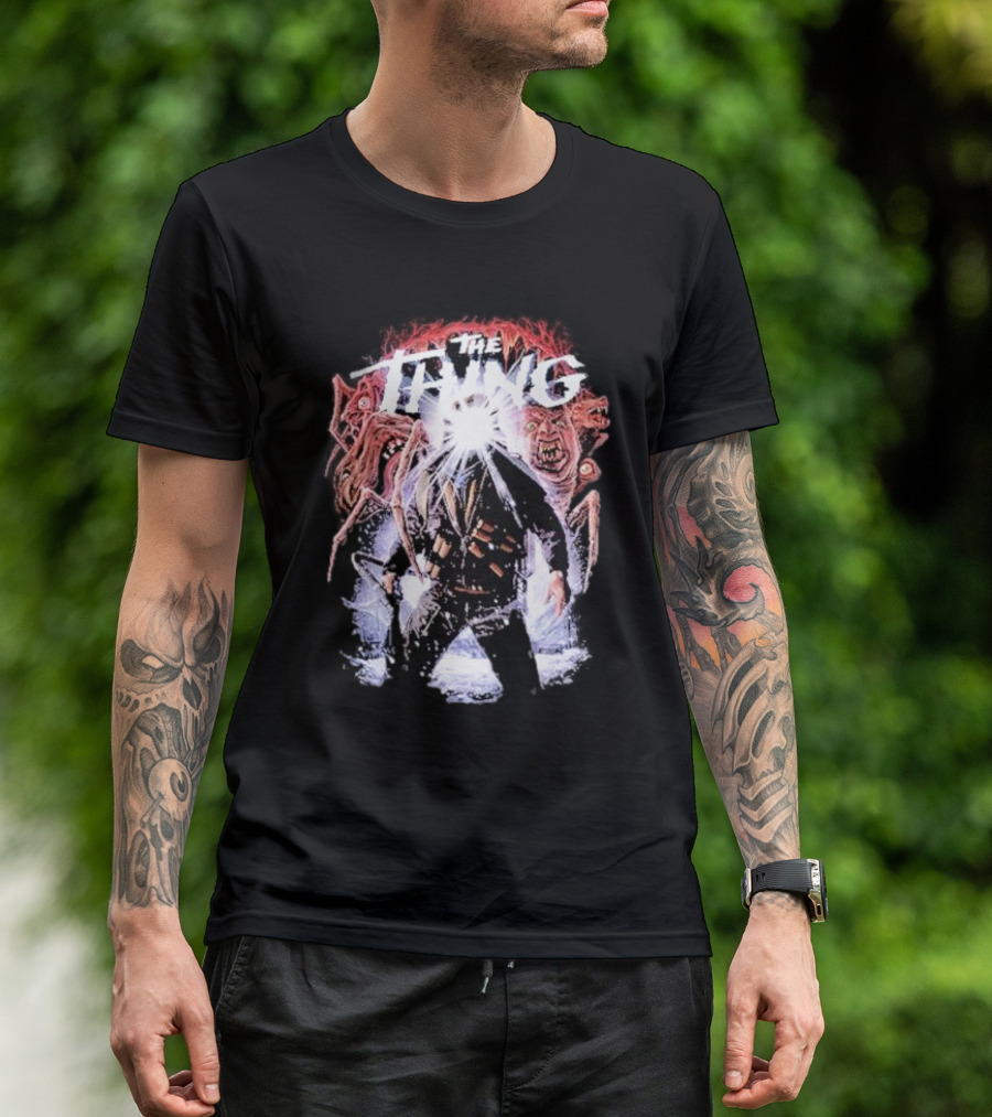 The Thing The Warmest Place To Hide Horror 2024 Monster T-Shirt