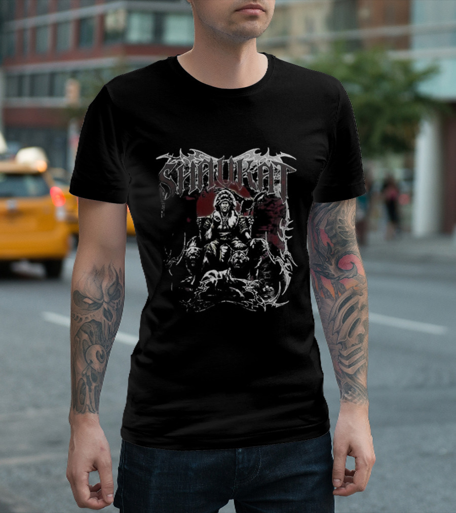 Shavkat Rakhmonov Warrior on the Throne T-Shirt