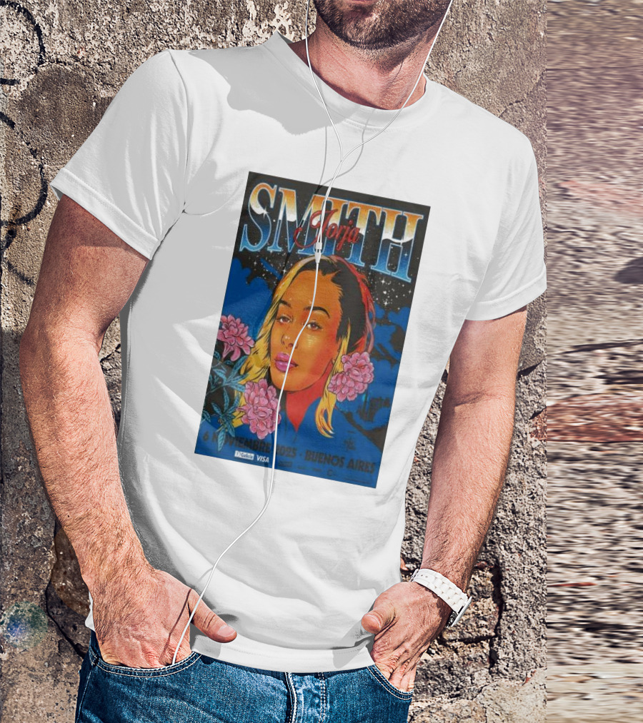 Jorja Smith 6 Noviembre 2025 Buenos Aires Event T-Shirt