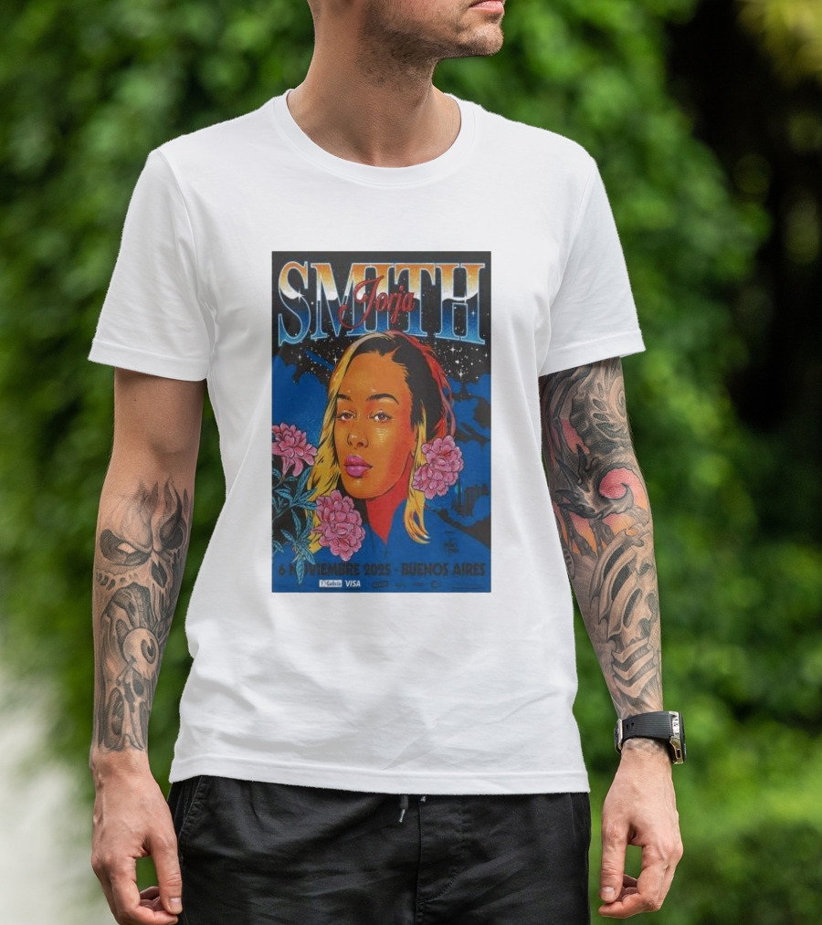 Jorja Smith 6 Noviembre 2025 Buenos Aires Event T-Shirt