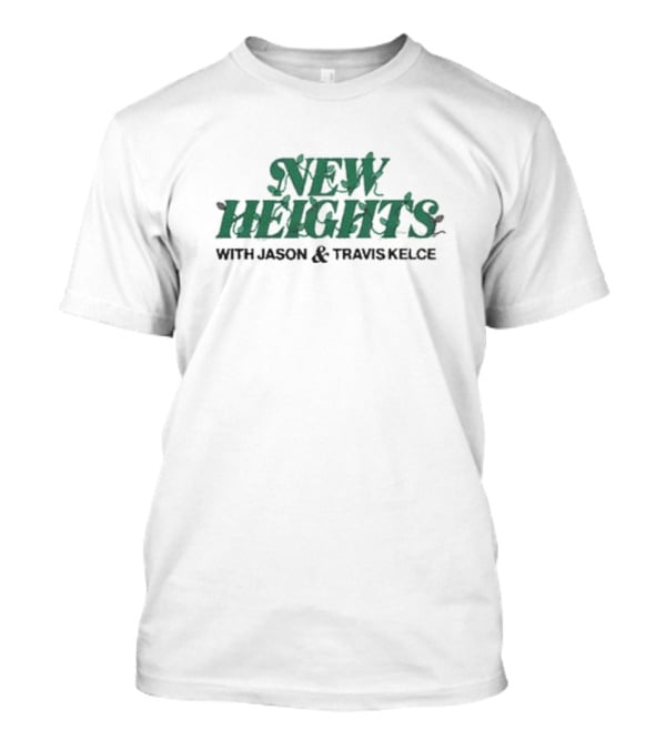 New Heights Podcast Holiday Lights With Jason And Travis Kelce Christmas T-Shirt