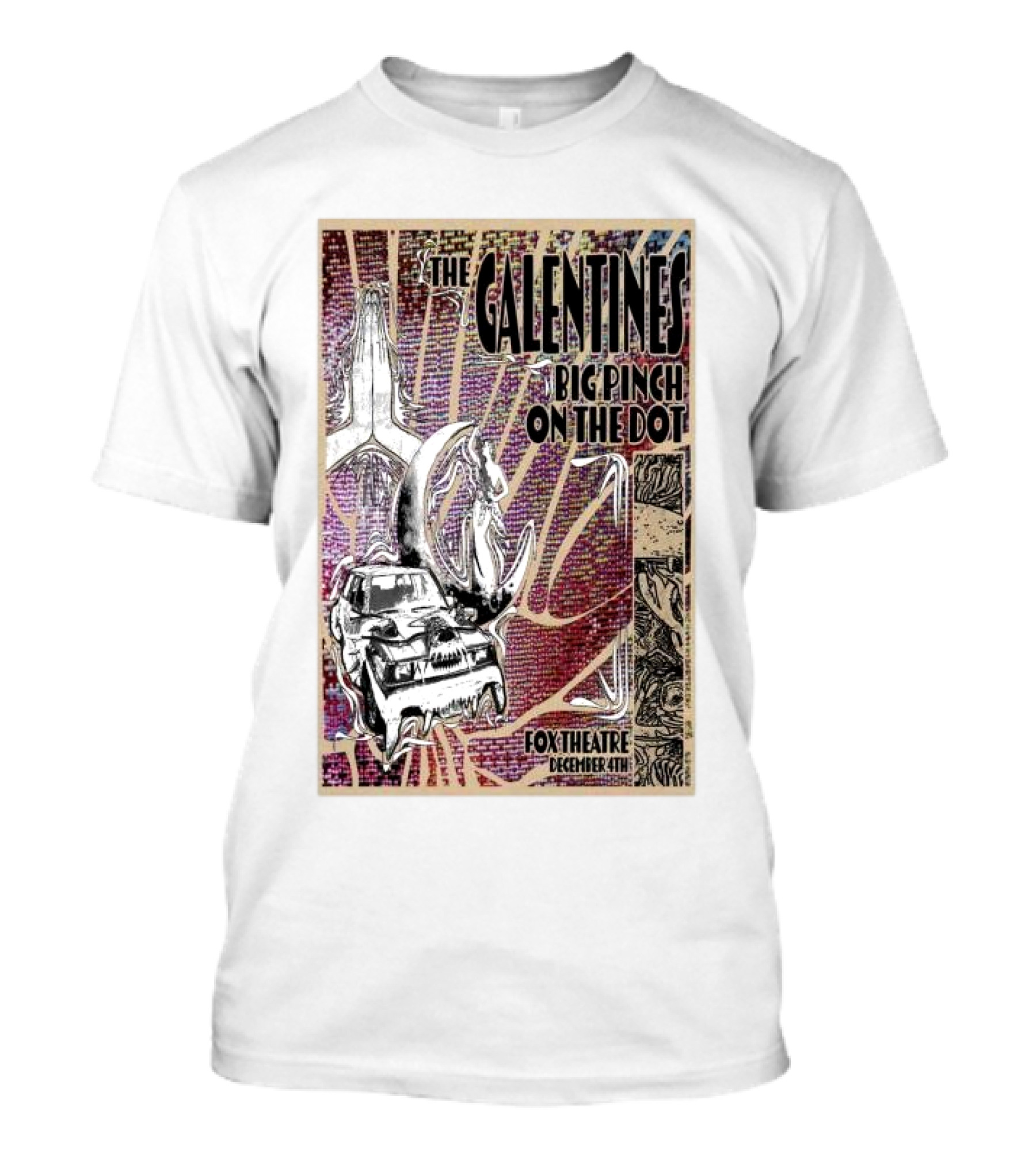 The Galentines Big Pinch On The Dot Fox Theatre December 4 T-Shirt