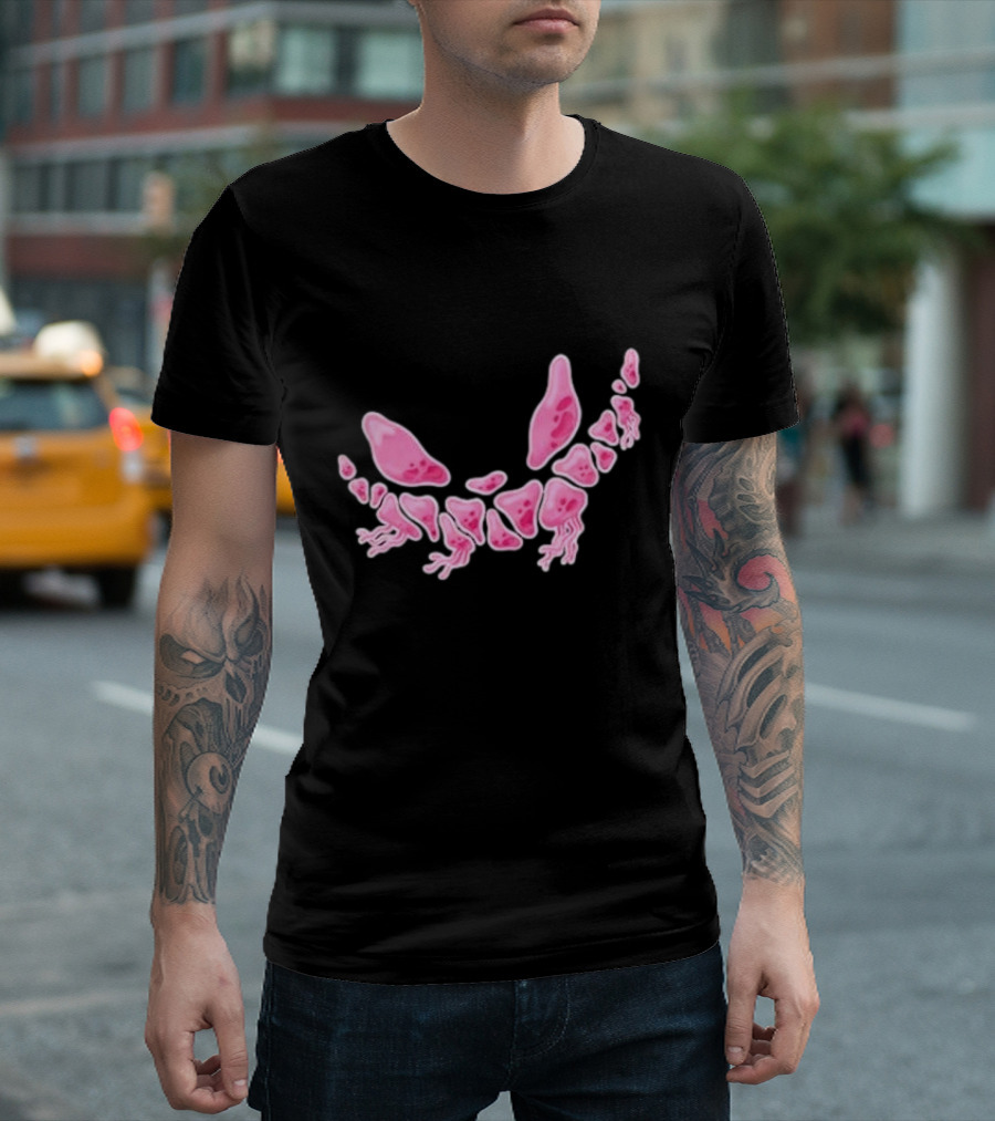 Bob Esponja Pink Jellyfish Pattern Collection T-Shirt