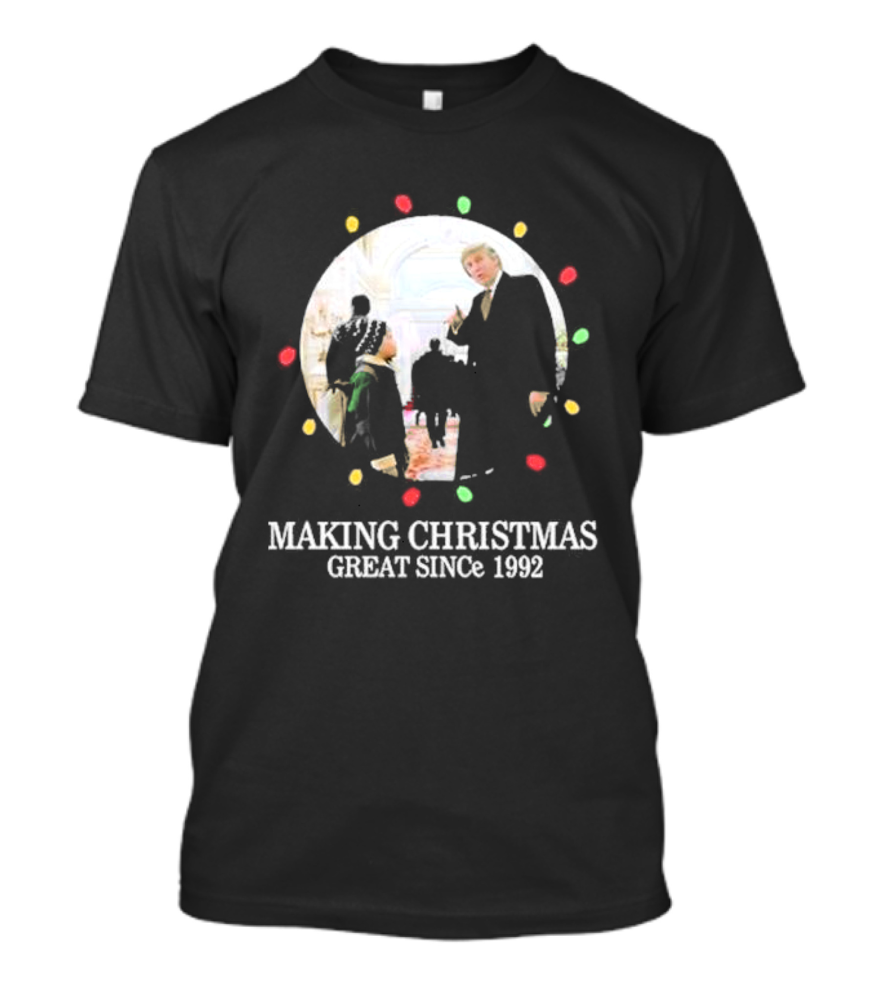 Kevin Mccallister Trump Home Alone Making Christmas Great Since 1992 T-Shirt