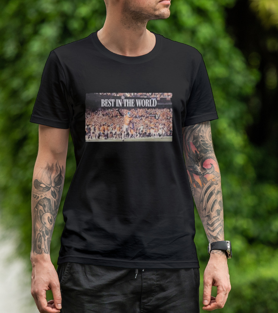 Best In The World Patrick Surtain Ii Football Stadium Crowd T-Shirt