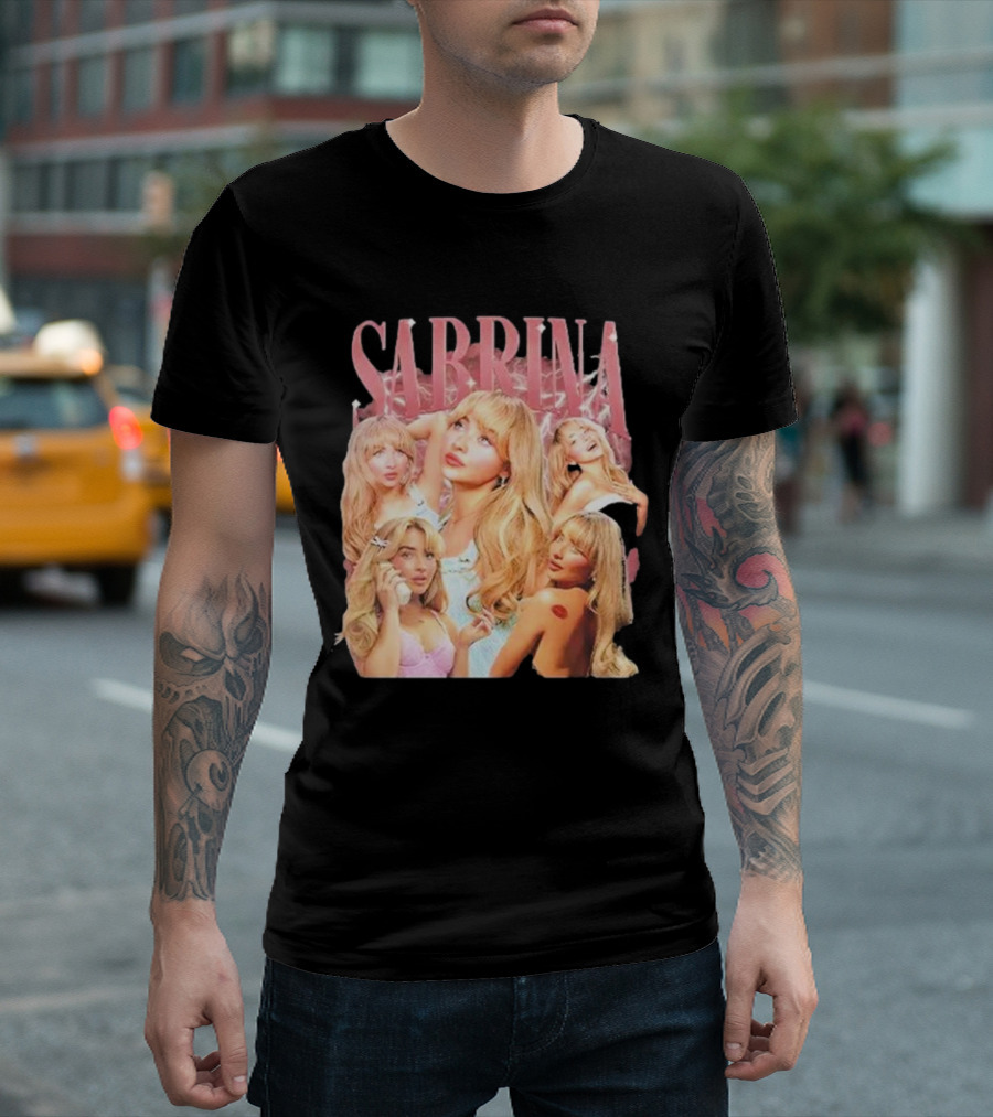 Sabrina Carpenter Collage T-Shirt