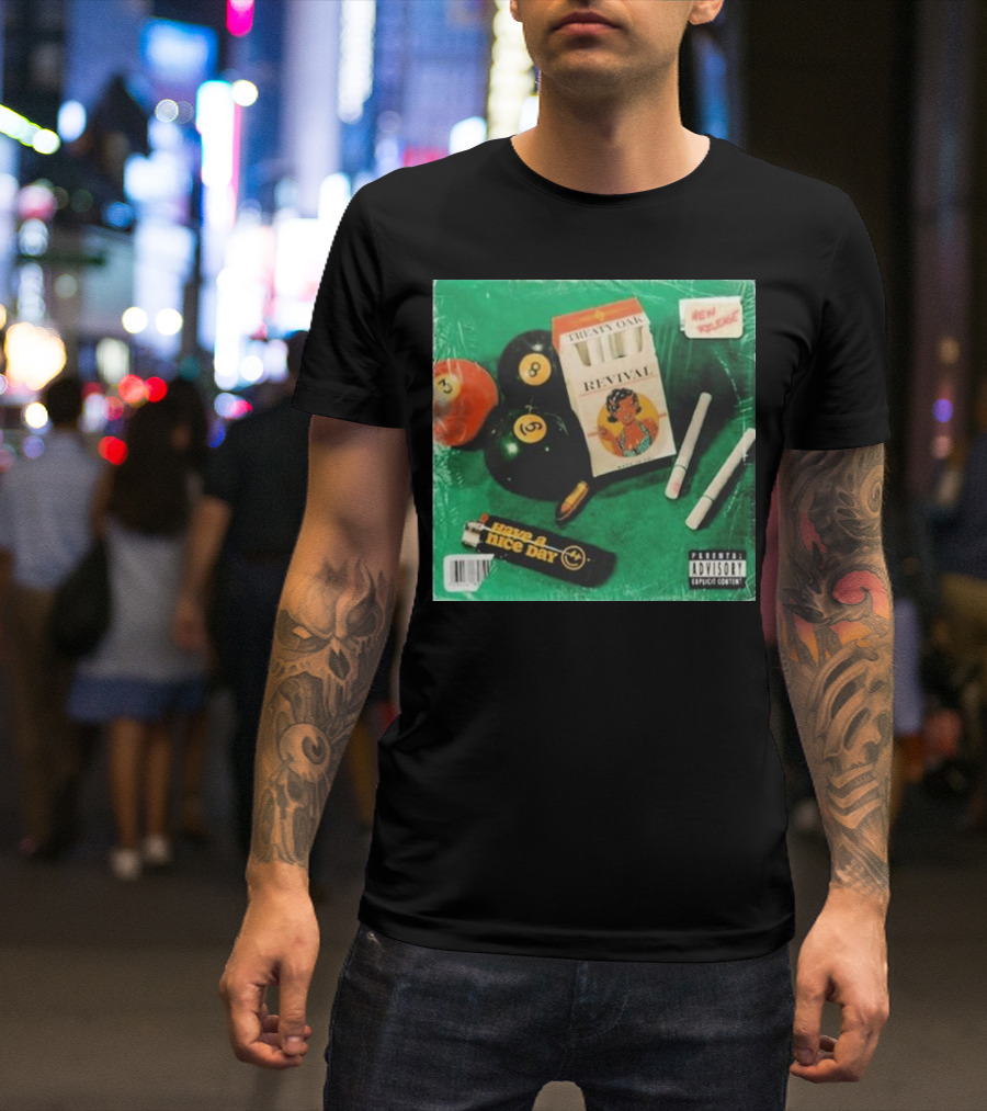 Treaty Oak Revival New Release Have A Nice Day Album T-Shirt