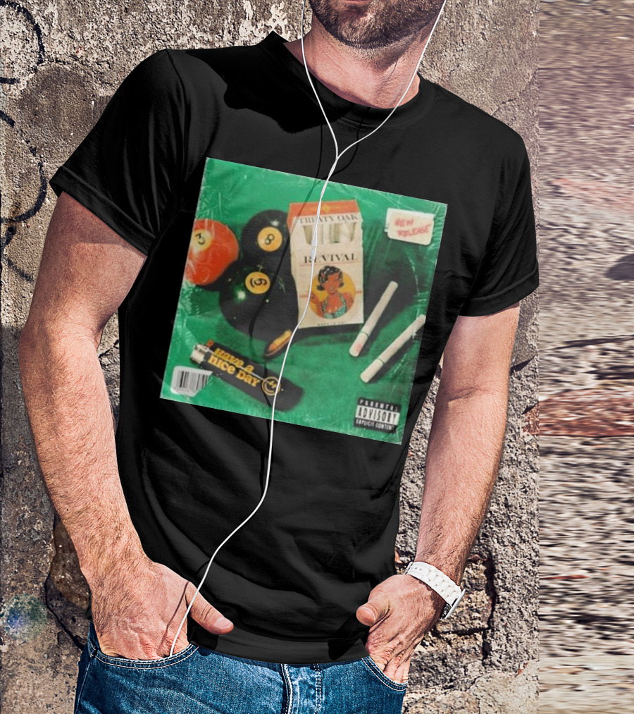 Treaty Oak Revival New Release Have A Nice Day Album T-Shirt