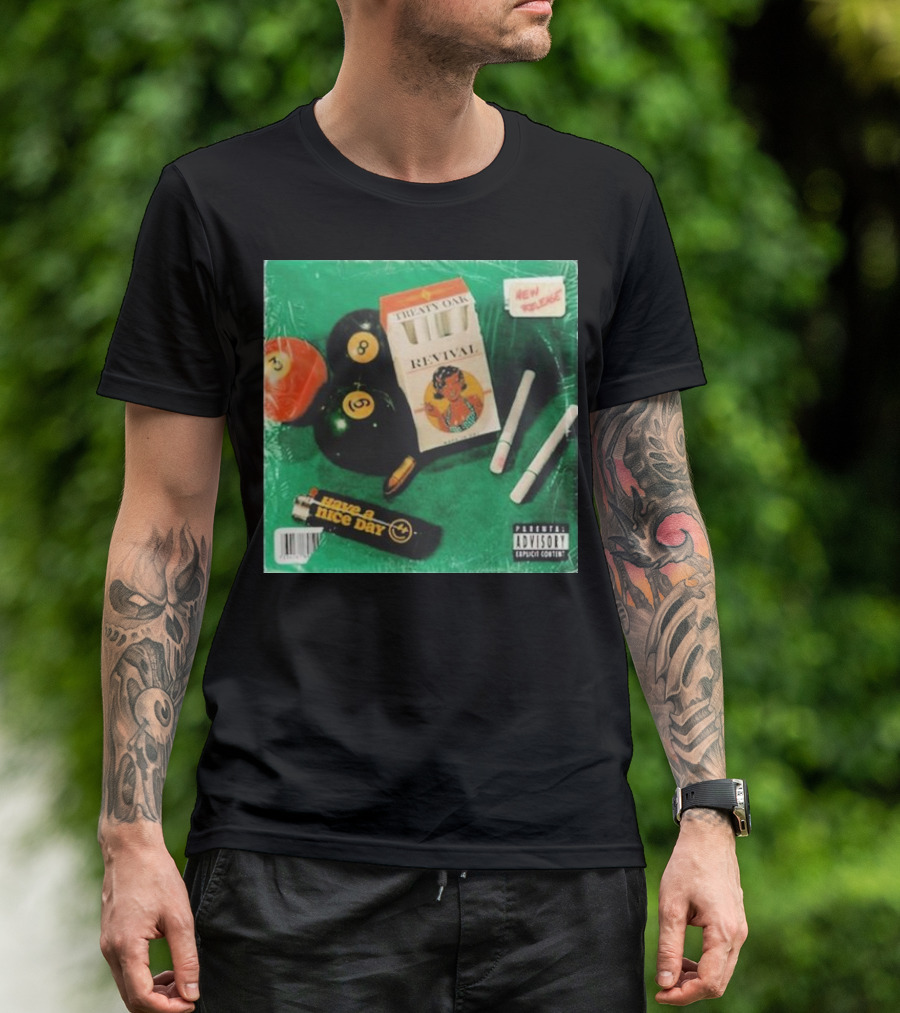 Treaty Oak Revival New Release Have A Nice Day Album T-Shirt