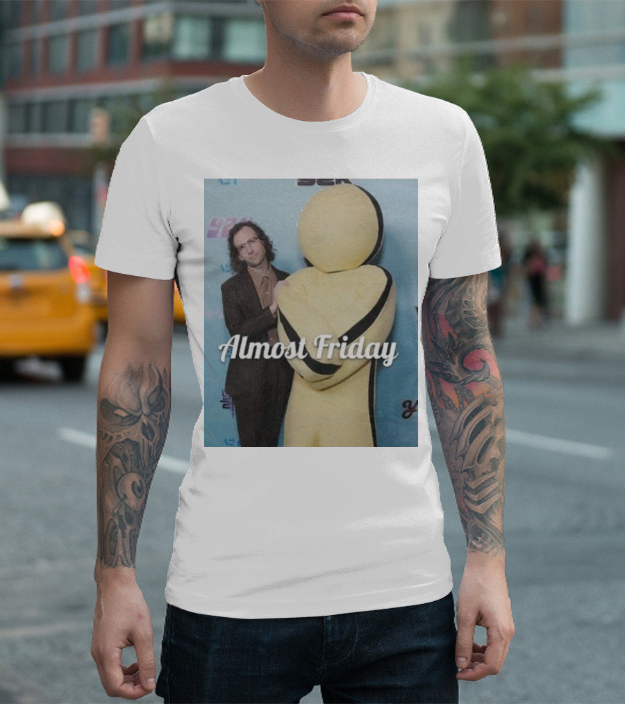 Almost Friday Kyle Mooney Y2K Character Pose T-Shirt
