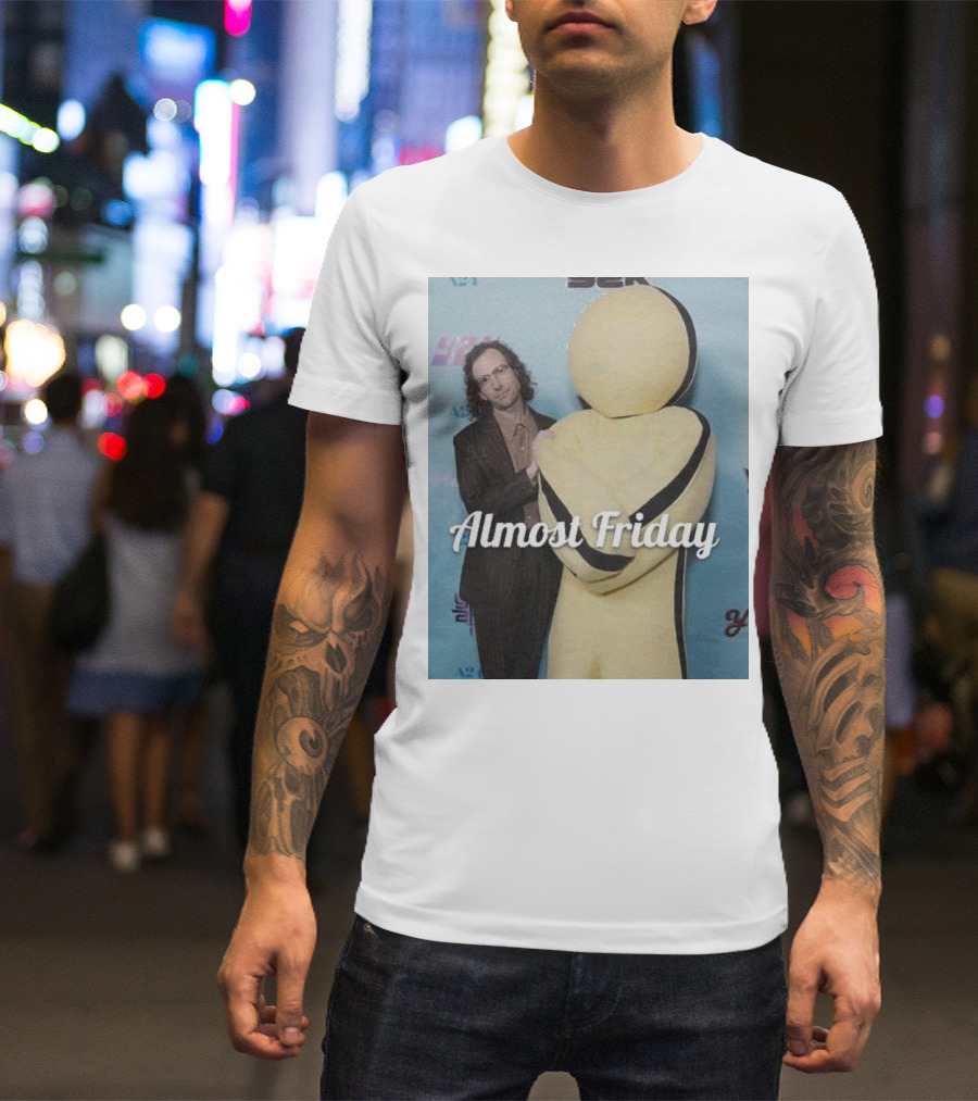 Almost Friday Kyle Mooney Y2K Character Pose T-Shirt