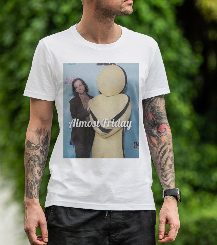 Almost Friday Kyle Mooney Y2K Character Pose T-Shirt