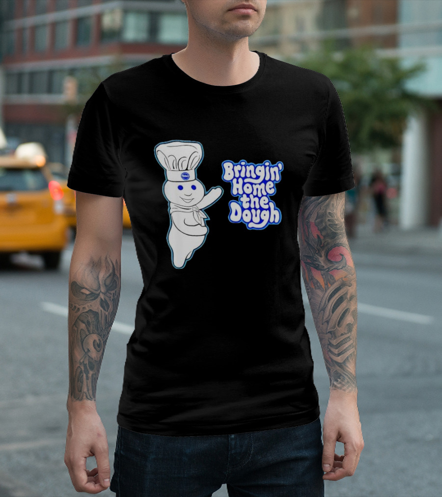 Pillsbury Doughboy Bringin' Home the Dough T-Shirt