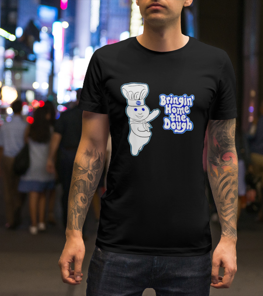Pillsbury Doughboy Bringin' Home The Dough T-Shirt