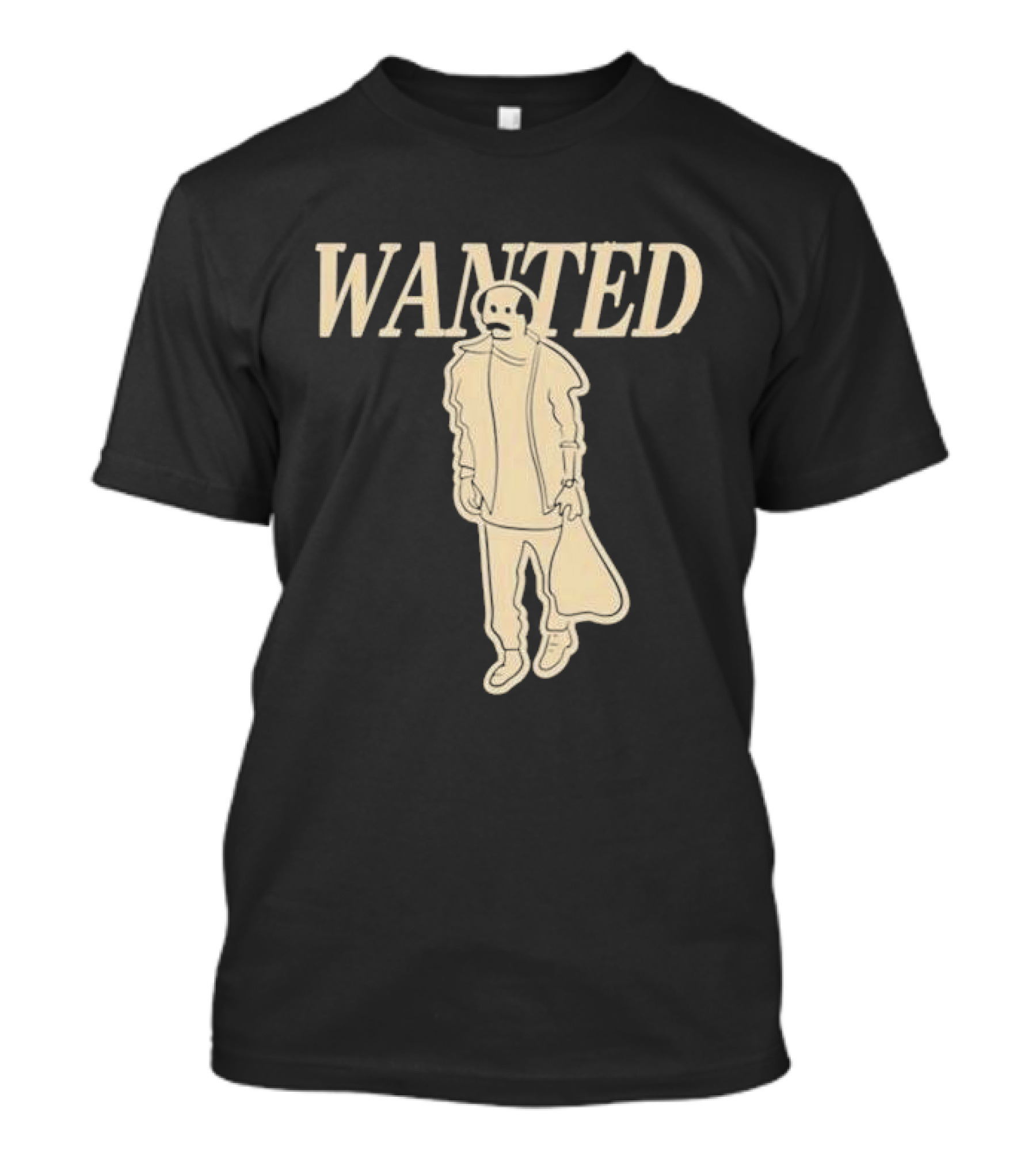Vardagen Vdgn Wanted Skull Casual Stroll T-Shirt