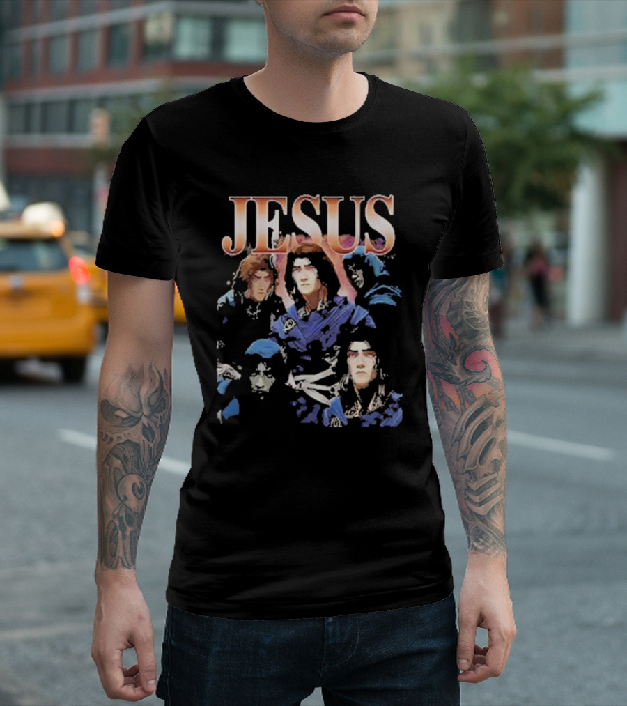 Viktor Arcane Jesus Anime Characters T-Shirt