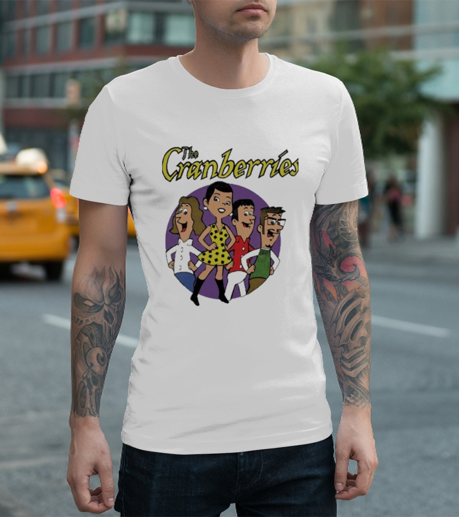 The Cranberries Cartoon Parody Characters T-Shirt