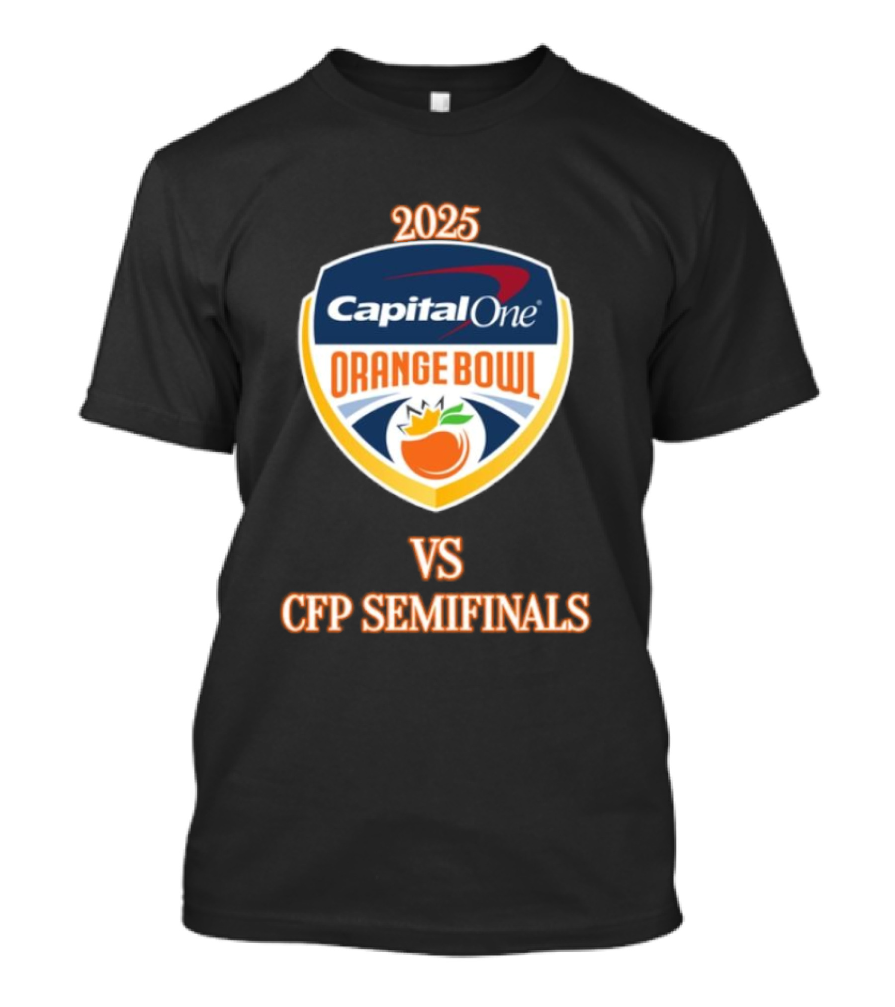 2025 Capital One Orange Bowl Versus CFP Semifinals T-Shirt