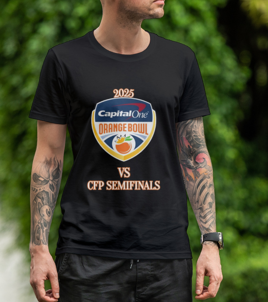 2025 Capital One Orange Bowl Versus CFP Semifinals T-Shirt
