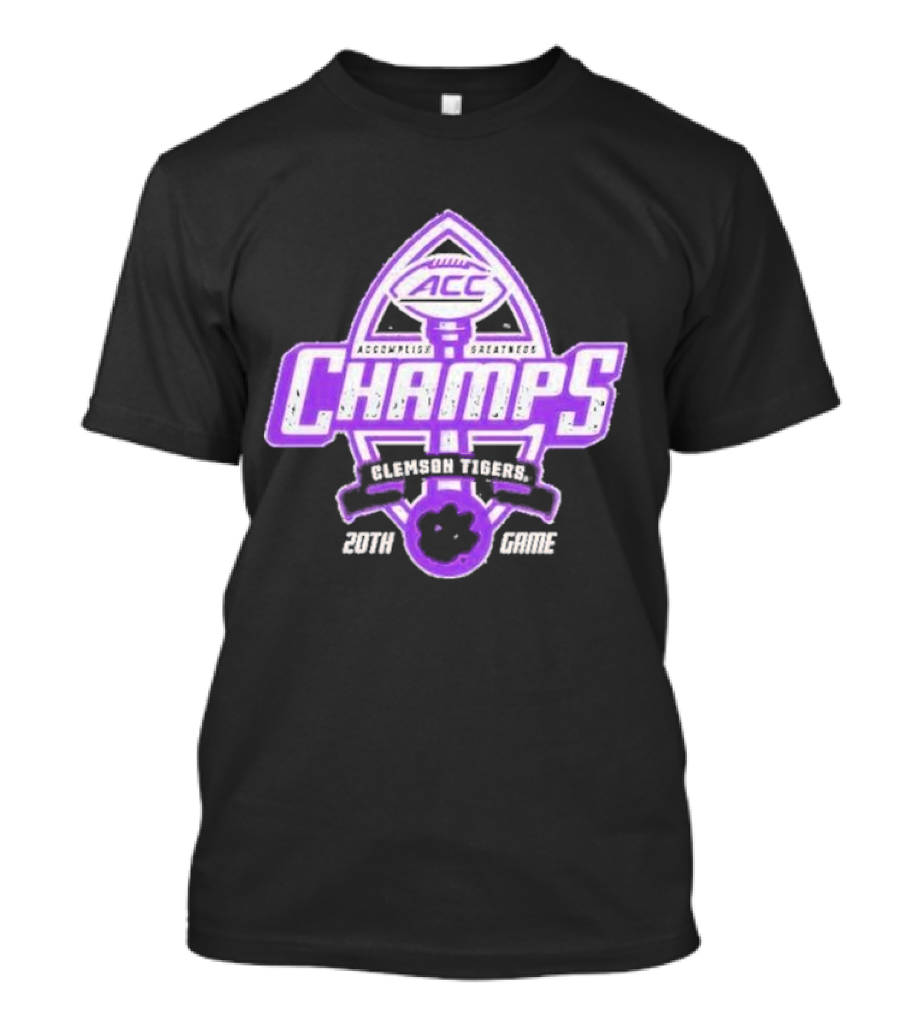 Clemson Tigers ACC Champs 2024 Football 20th Game T-Shirt