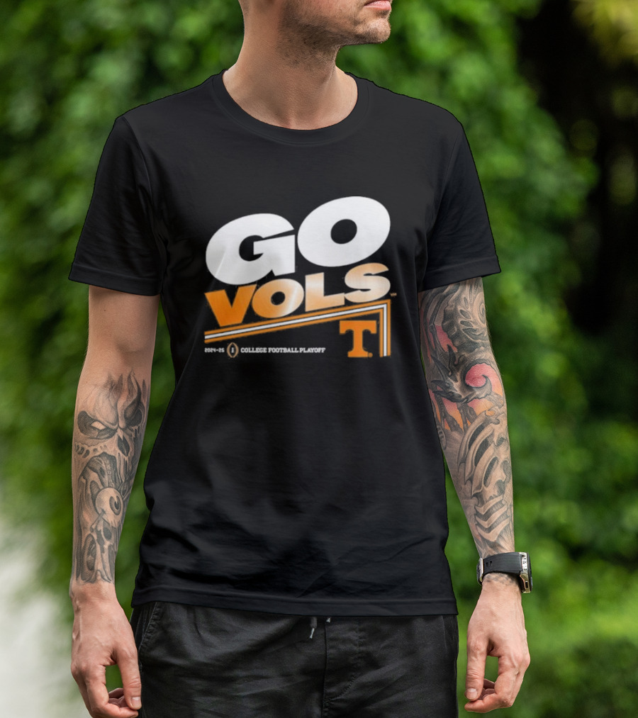 Go Vols Tennessee 2024-25 College Football Playoff T-Shirt
