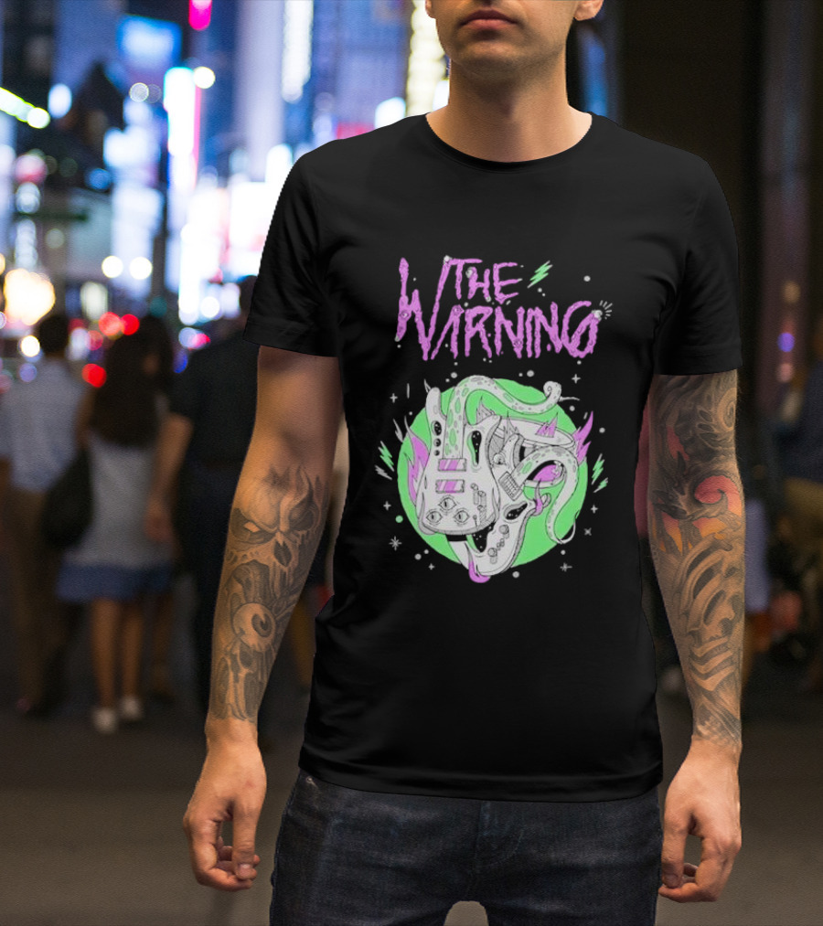 The Warning Marcelo Seltzer Alien Guitar T-Shirt