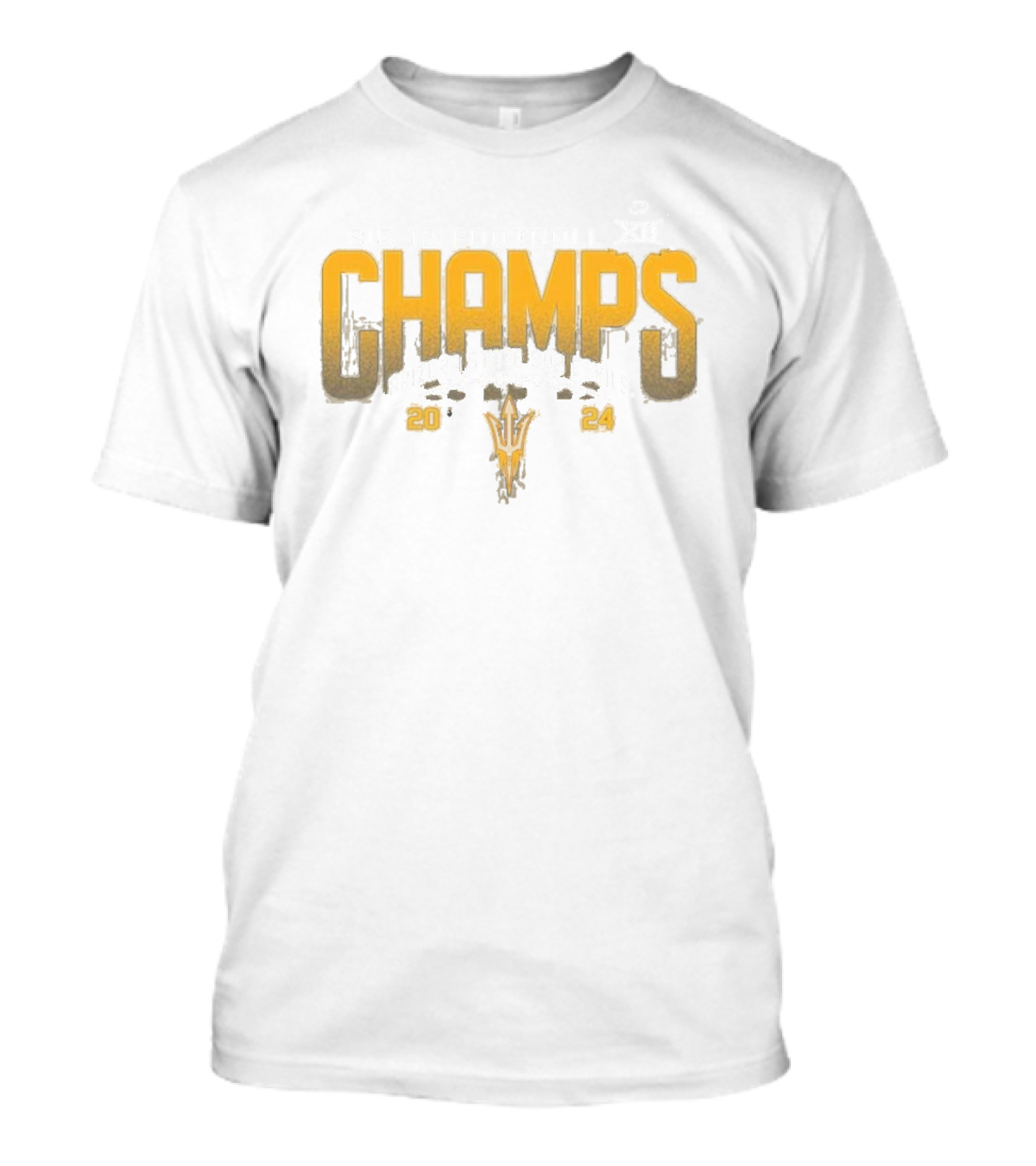 Arizona State Sun Devils Champs 2024 Big 12 Football Champions T-Shirt