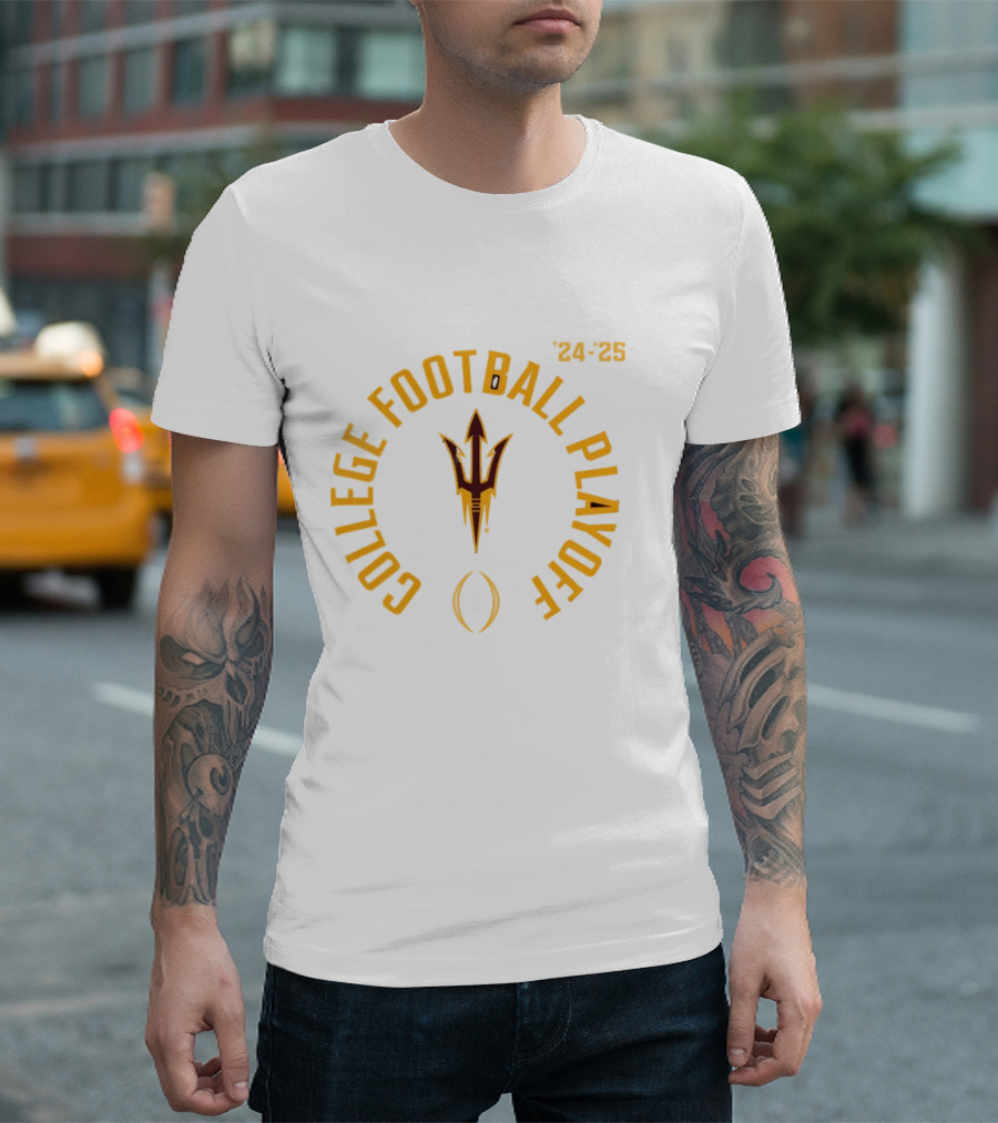 Arizona State Sun Devils 2024-25 College Football Playoff T-Shirt