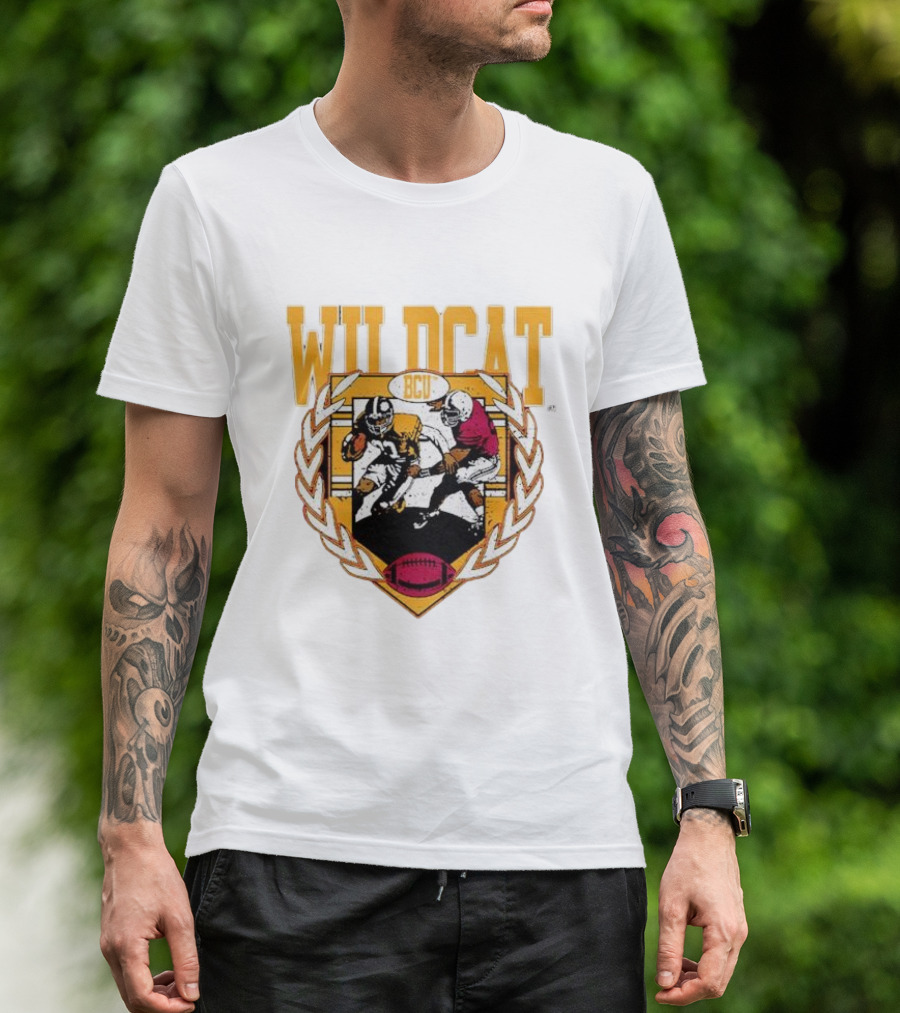 Wildcat BCU Football Bowl Game Bethune Cookman University T-Shirt