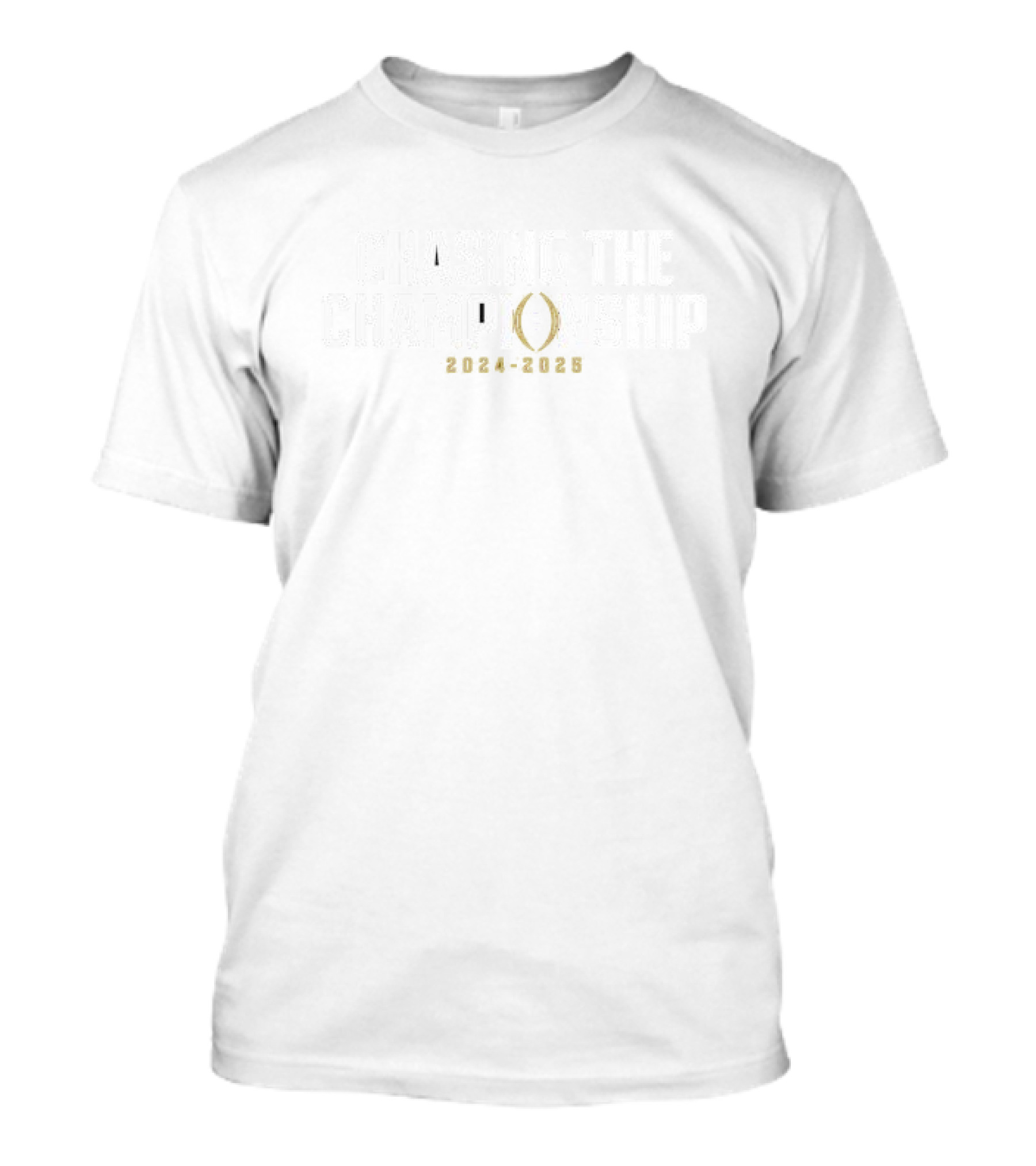 Chasing The Championship 2024-2025 College Football Playoff Bracket T-Shirt