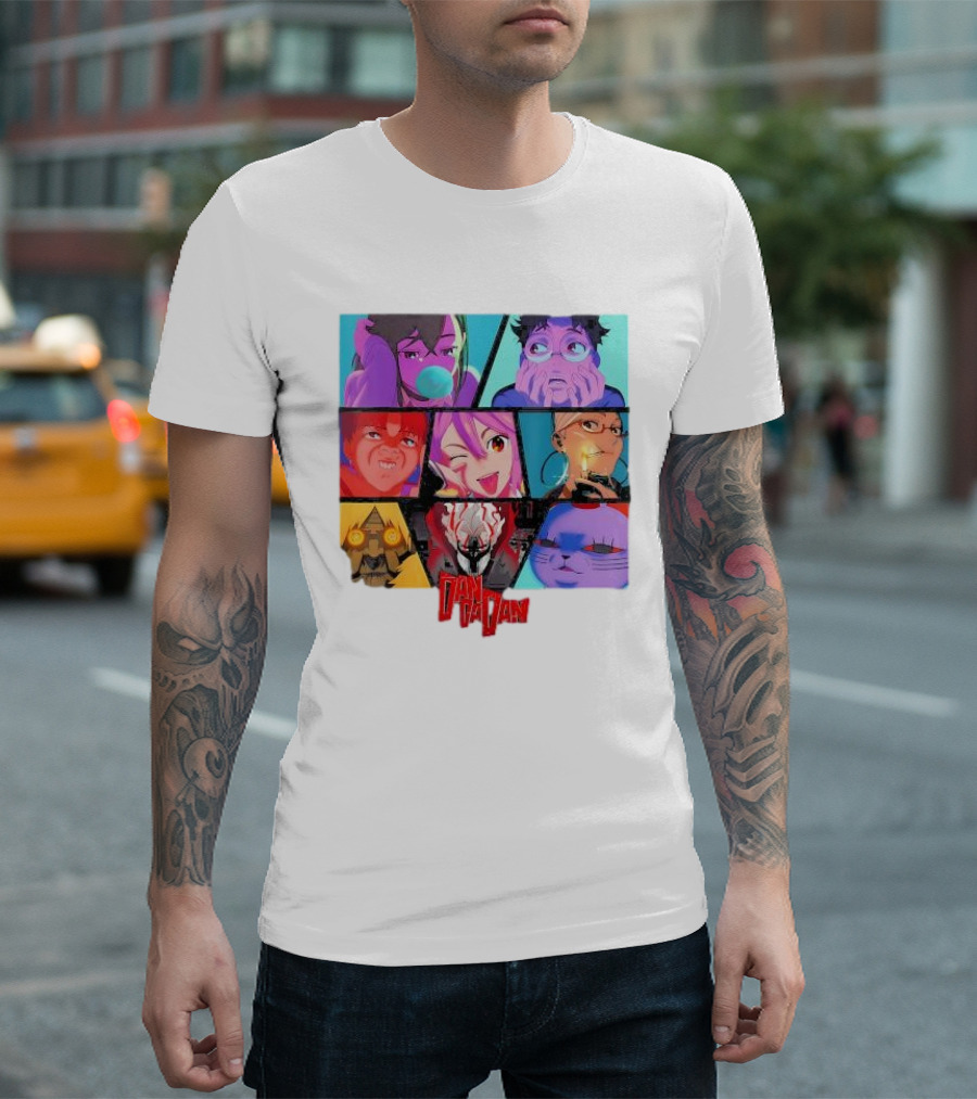 Dandadan Manga Anime Characters Cool Shonen T-Shirt