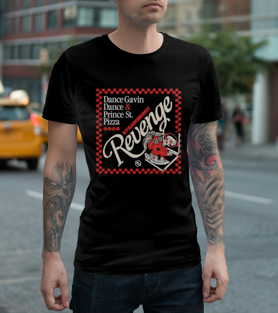 Dance Gavin Dance Prince St. Pizza Strawberry Revenge T-Shirt