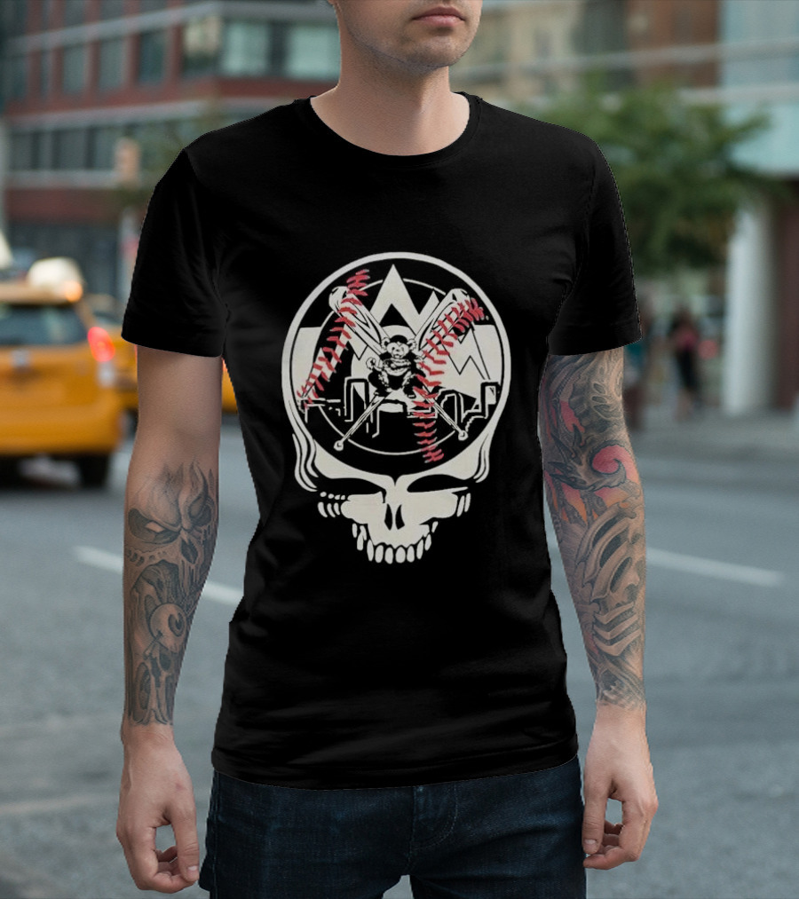Grateful Dead Steal Your Face Colorado Rockies MLB Collaboration T-Shirt