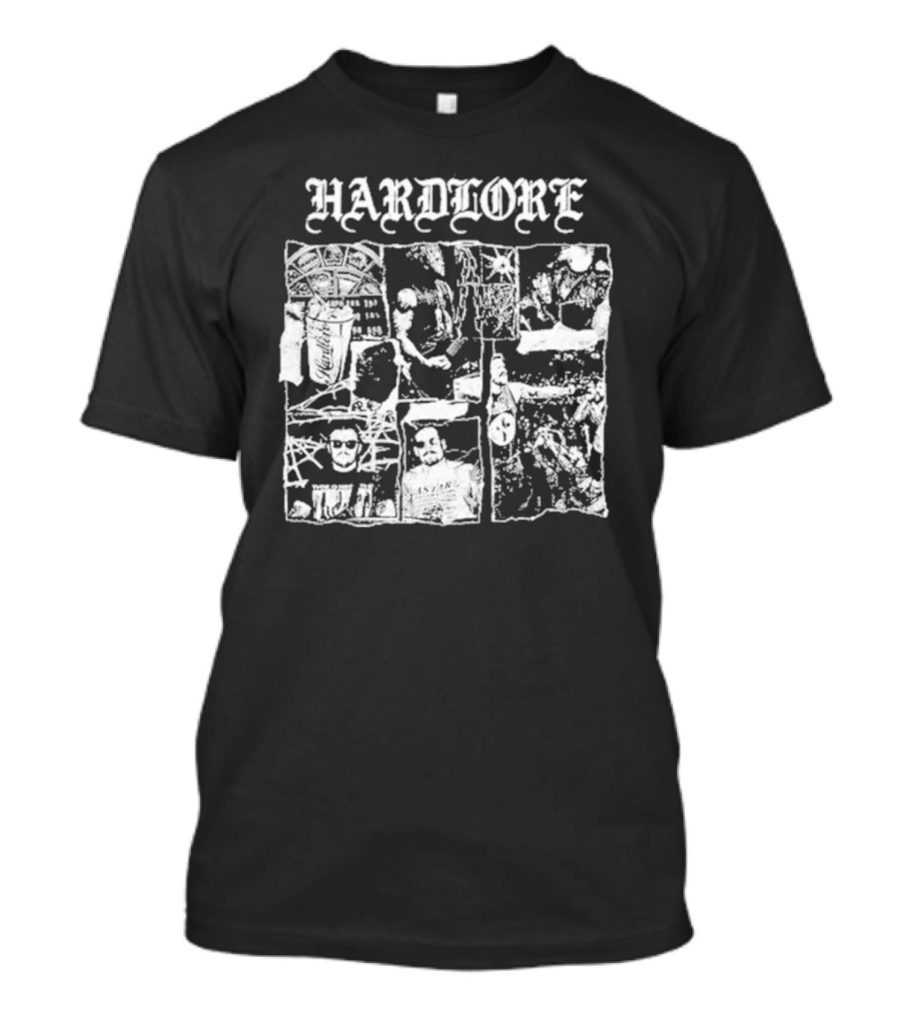 Hardlore Collage Knotfest 2024 Hardcore Aesthetic T-Shirt
