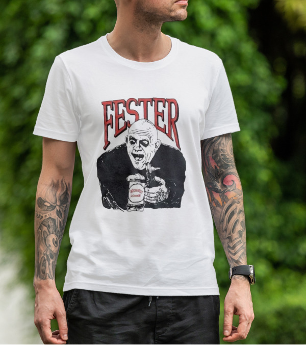 Fester Addams Oktoberfest La Cerveza T-Shirt