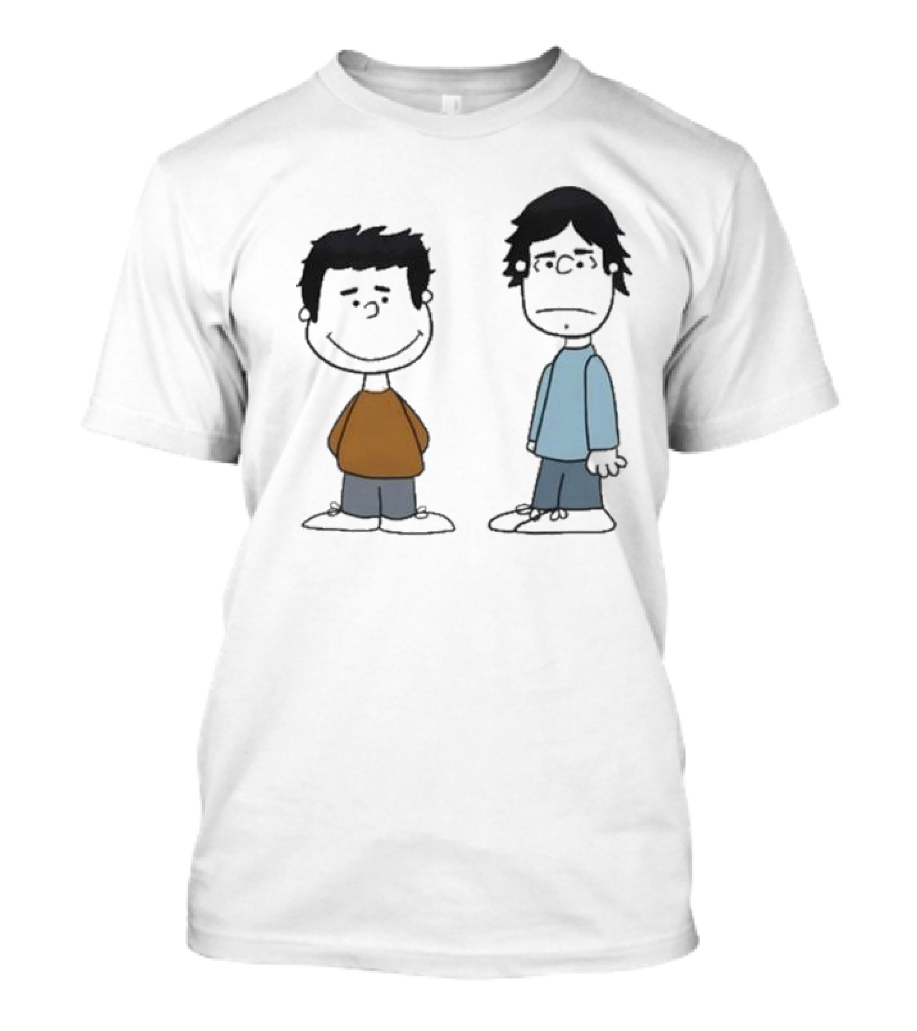 Kenny Vs Spenny Characters In Peanuts T-Shirt