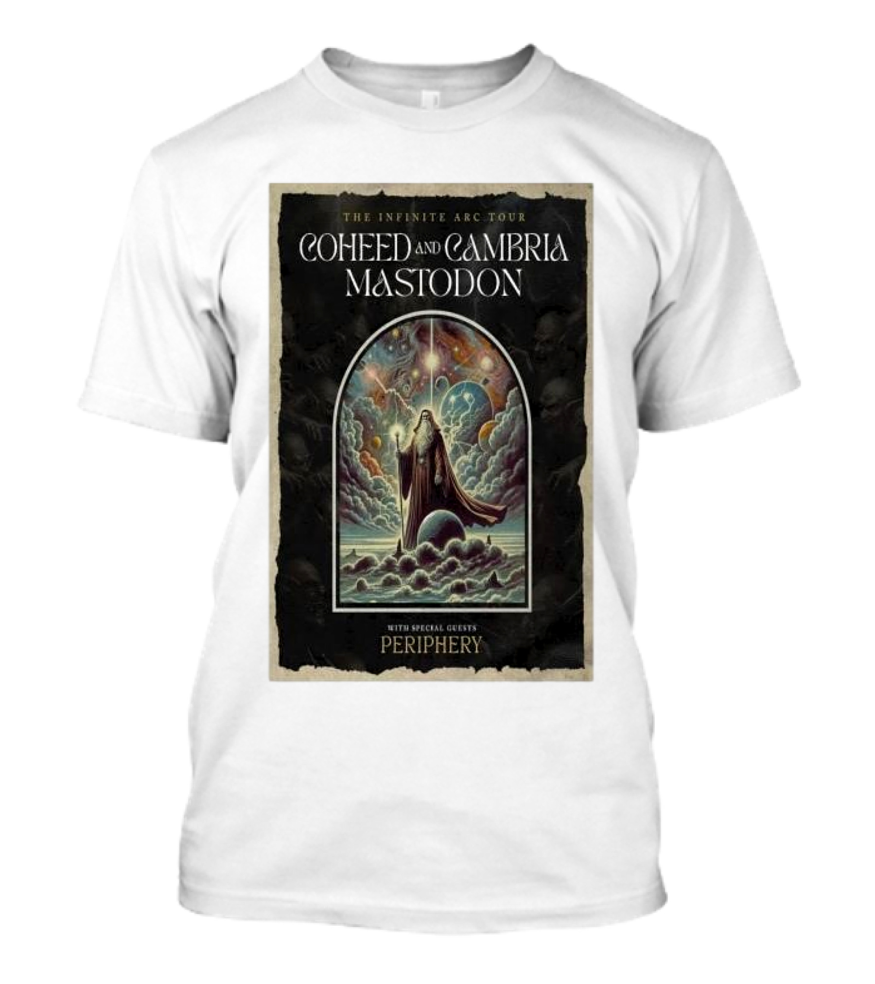 The Infinite Arc Tour Coheed And Cambria Mastodon With Special Guests Periphery T-Shirt