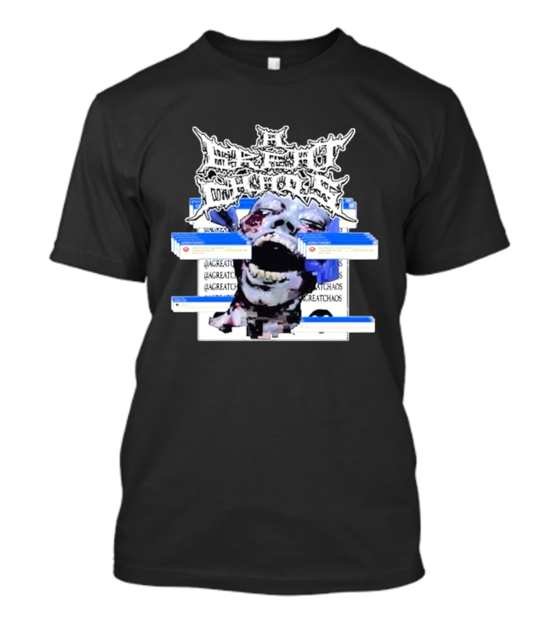 Chaos Error Ken Carson Agreatchaos Distorted Glitch T-Shirt
