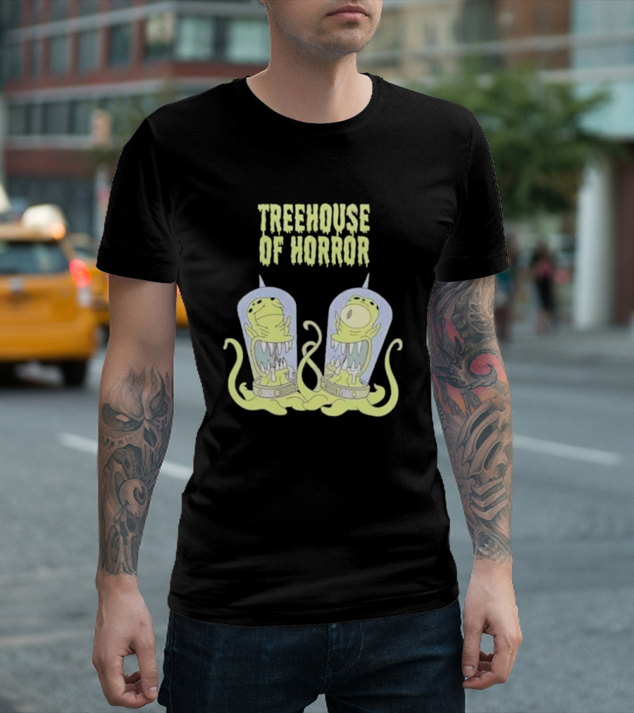 Treehouse of Horror Kang and Kodos T-Shirt