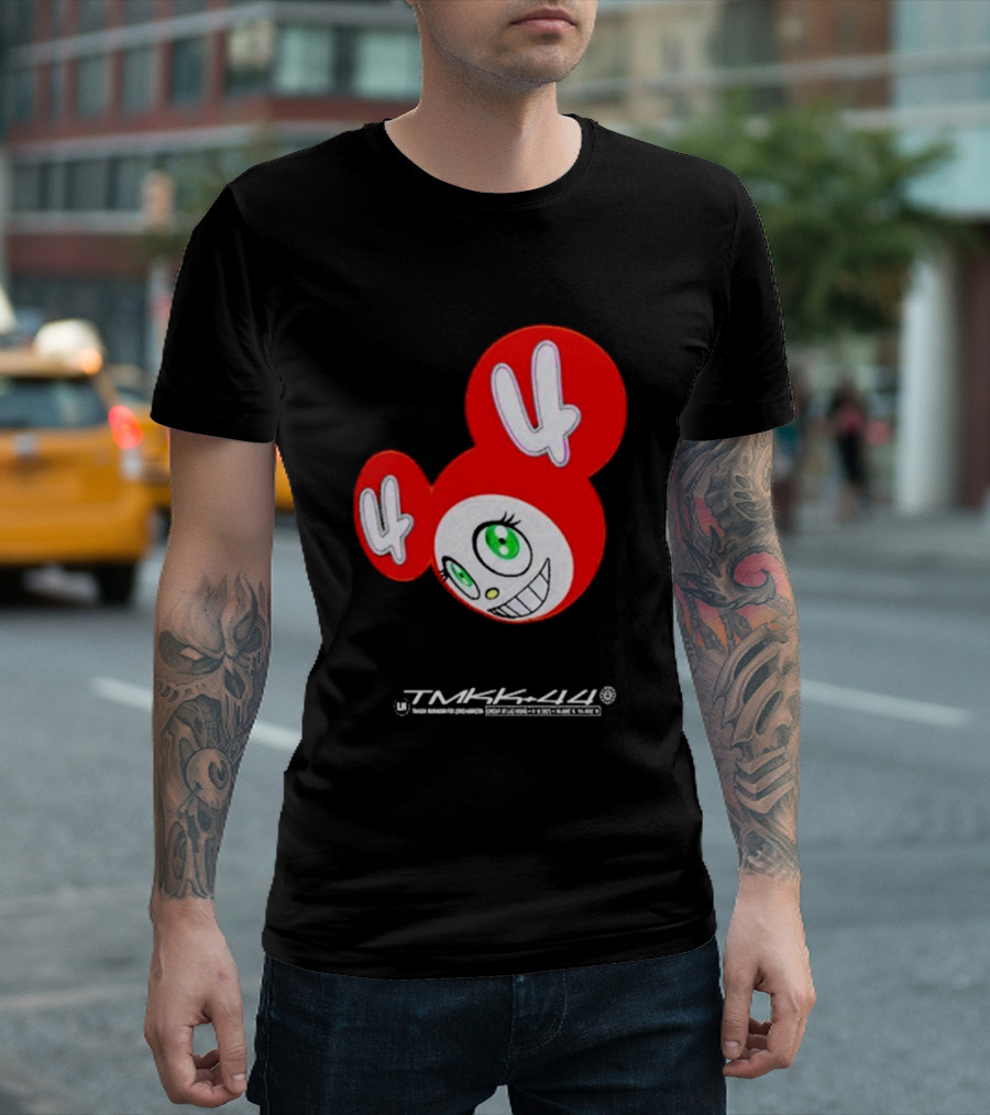 Plus +44 TMKK-44 Takashi Murakami Dob T-Shirt