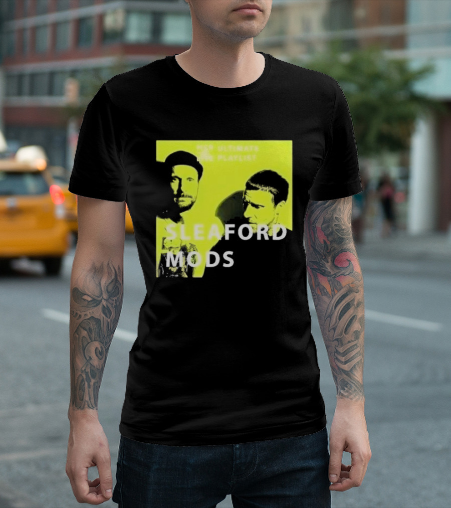 Sleaford Mods NME Ultimate Indie Rap Punk Rock Playlist T-Shirt