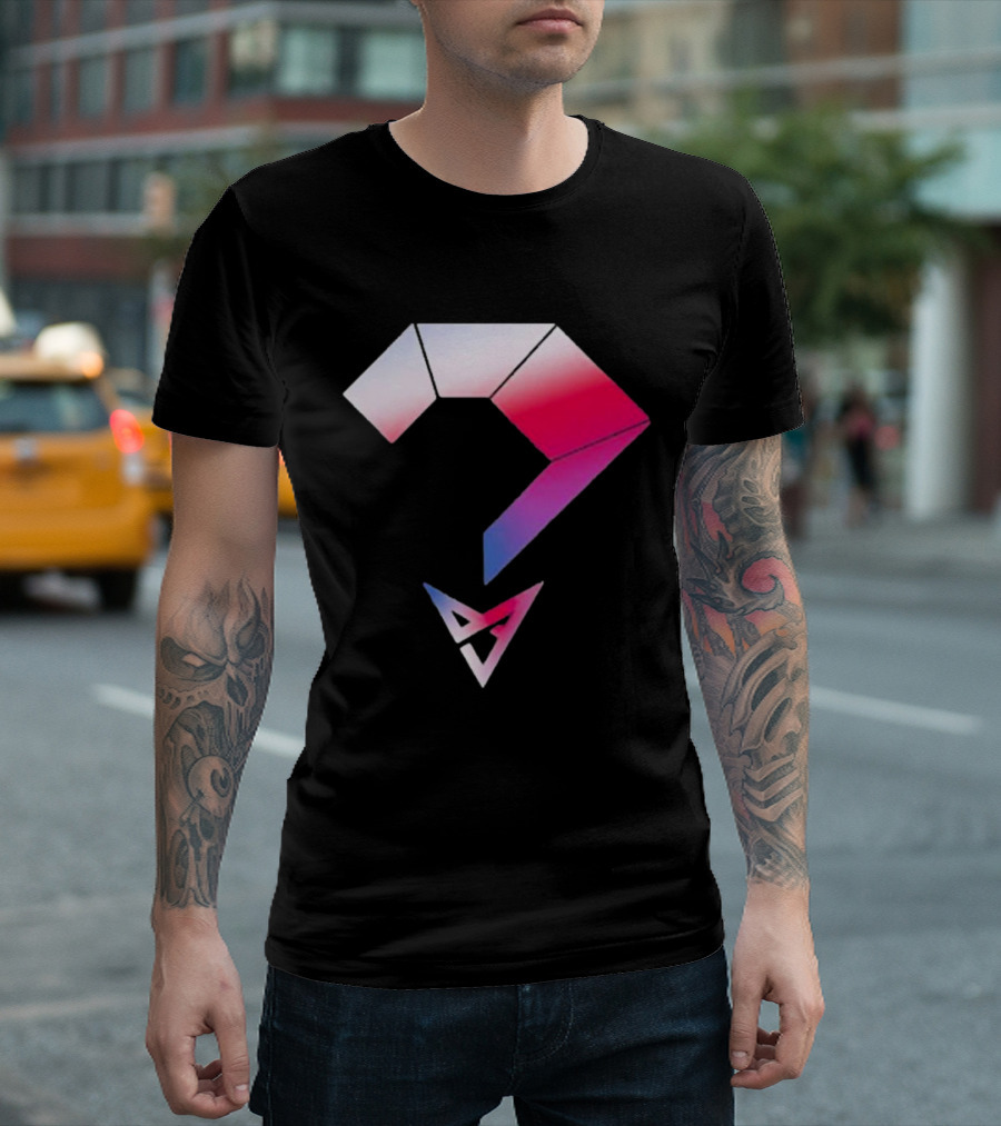 Mystery Max Holloway Gradient Question Mark T-Shirt