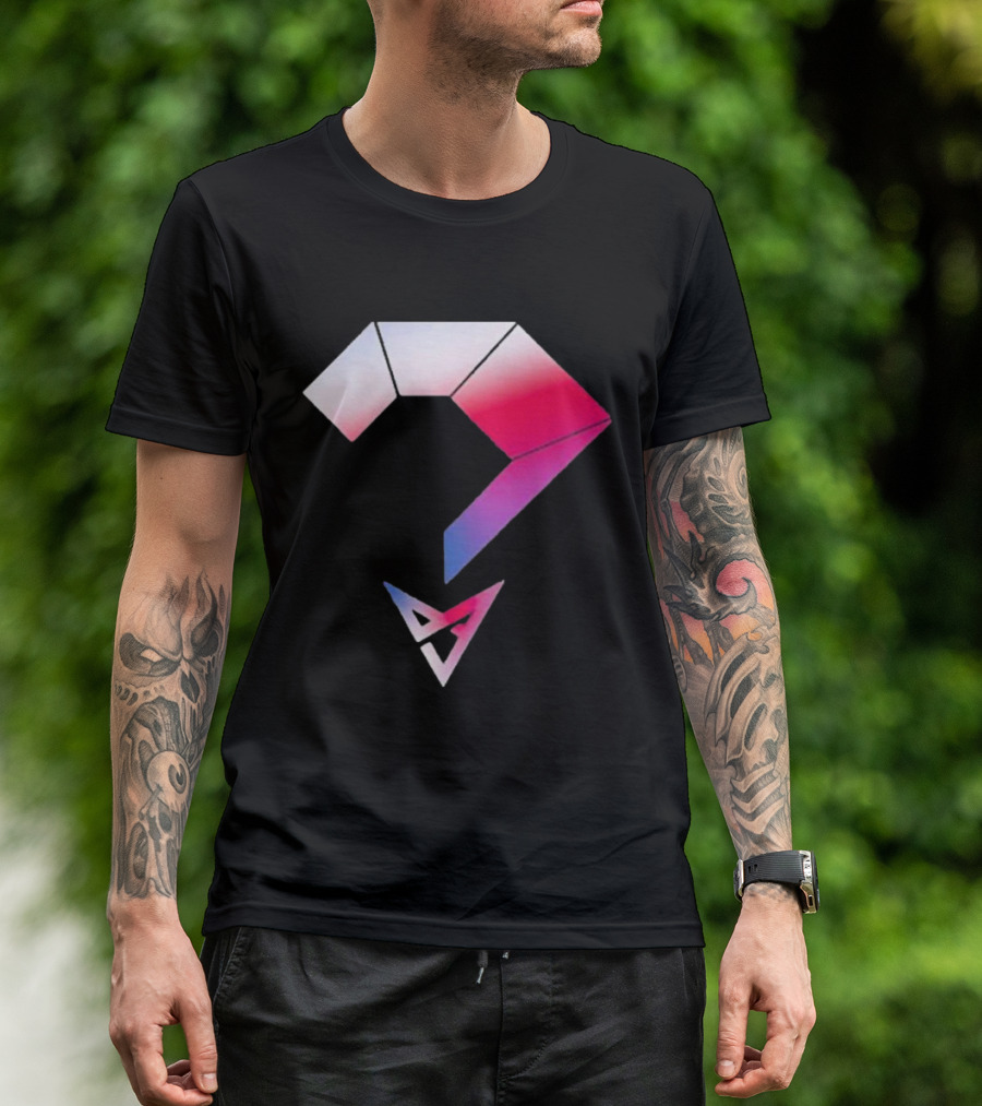 Mystery Max Holloway Gradient Question Mark T-Shirt