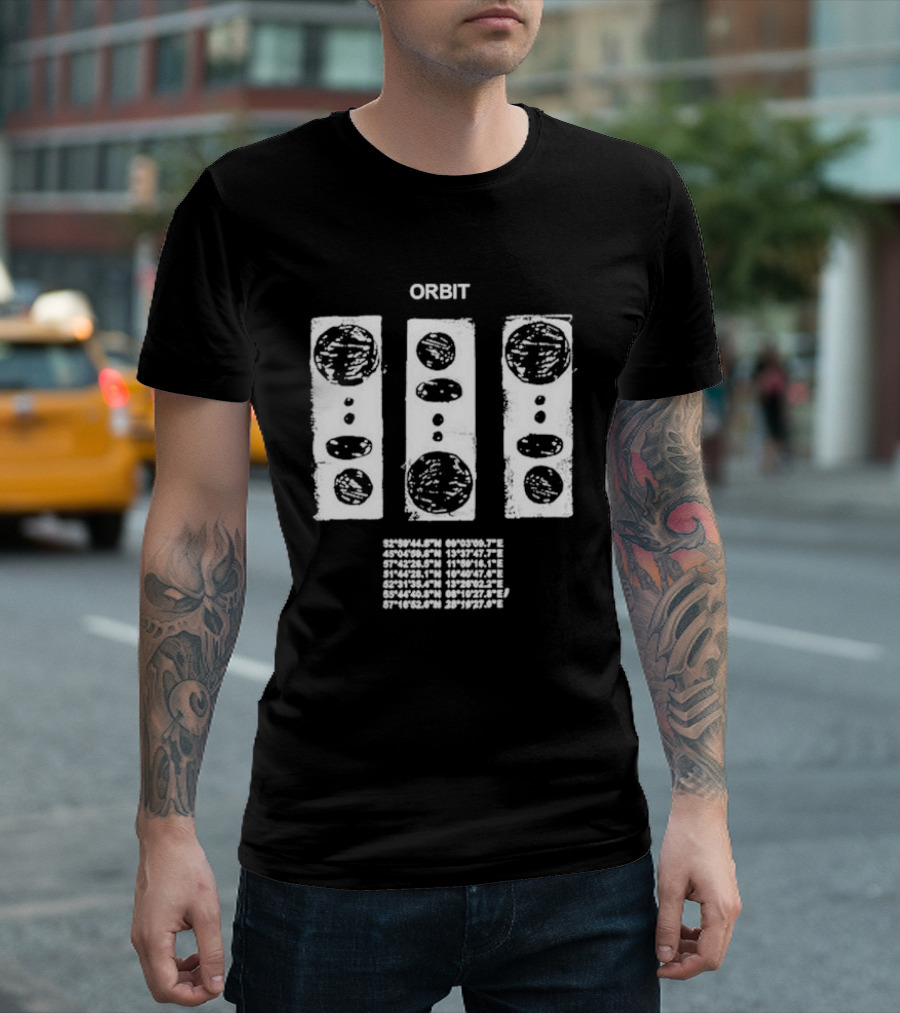 ORBIT Coordinates Abstract T-Shirt